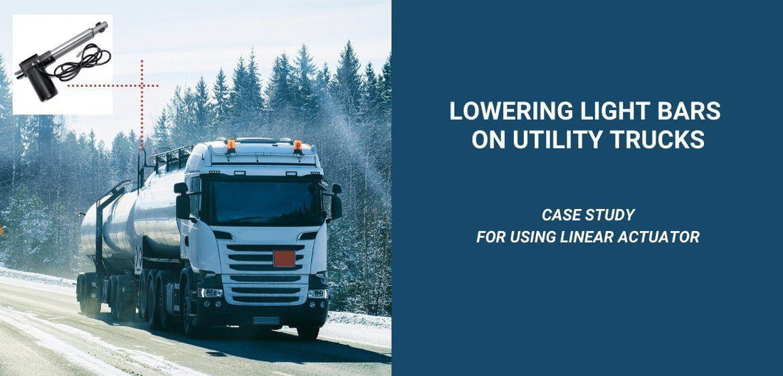 Photo of the truck to the winter road