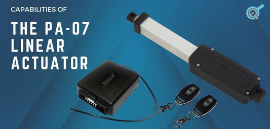 Photo of the linear actuator PA-07 by Progressive Automations