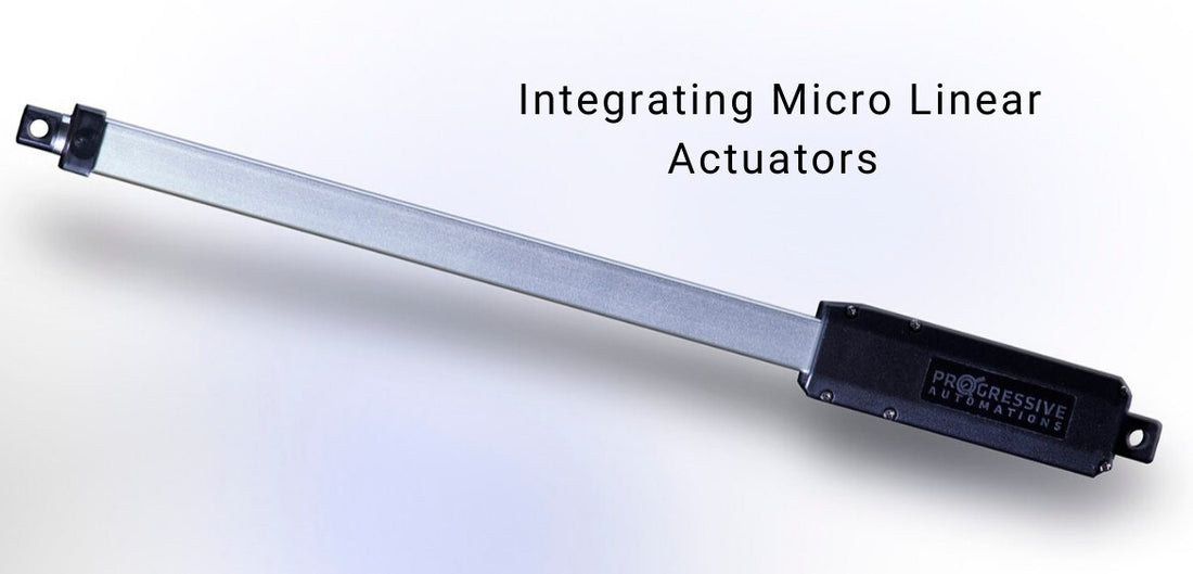 How to use Micro Linear Actuators when integrating them with controllers?