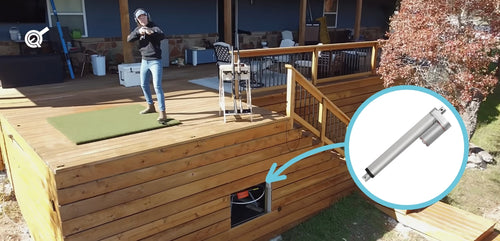 DIY Automatic Door for Trap Launcher by April Wilkerson