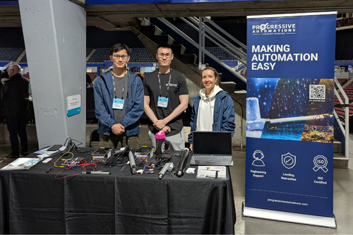 The PA team at the exhibition image