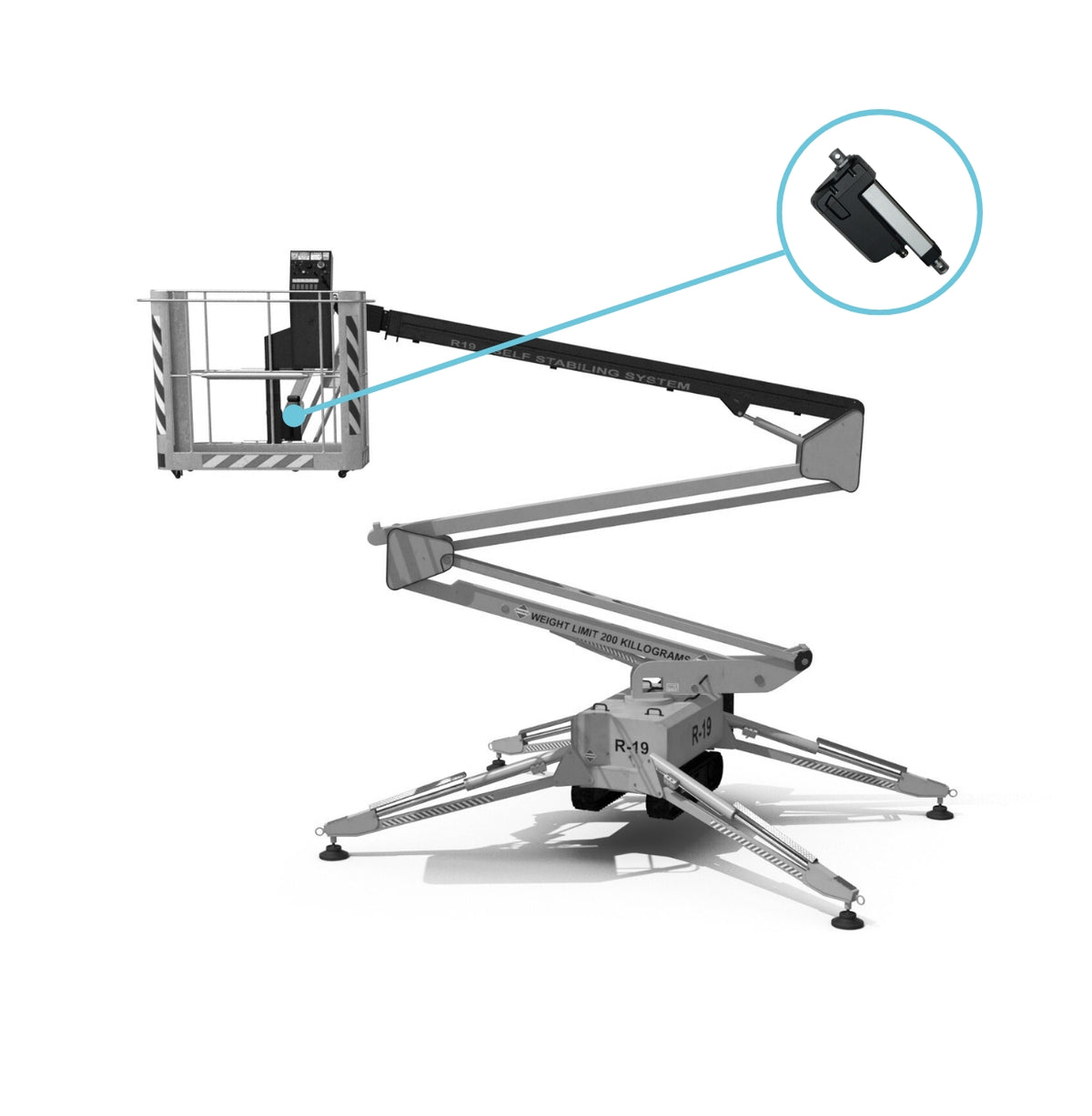 Ausleger-Hubarbeitsbühnen