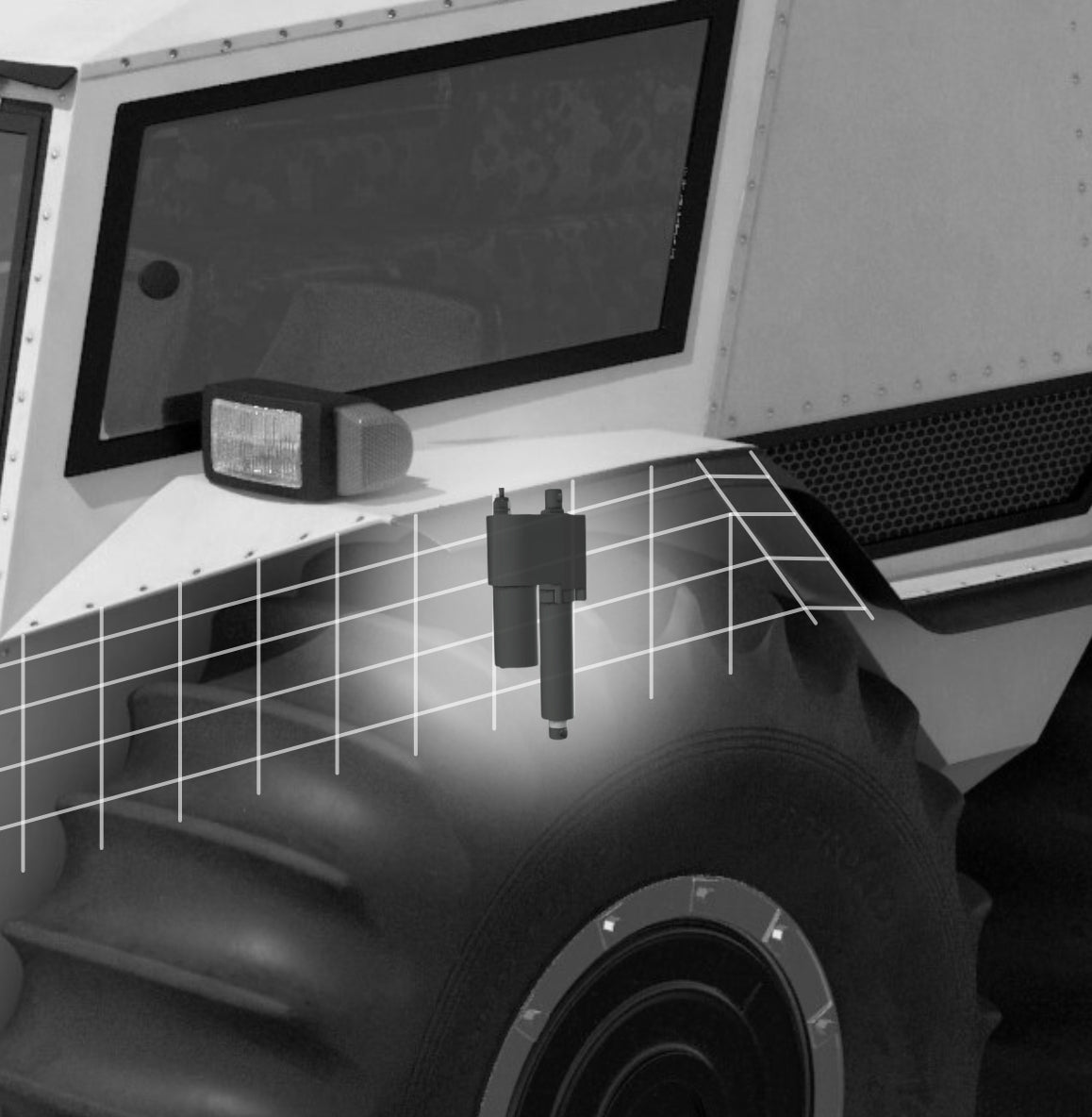 Ein- und Ausfahren von Rädern und Ketten