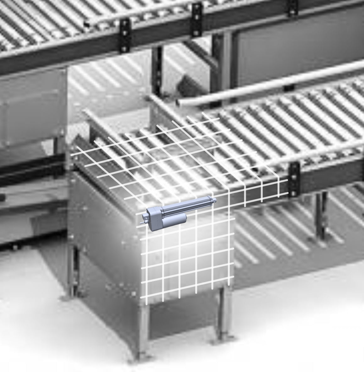 Vertikale und horizontale Bewegung