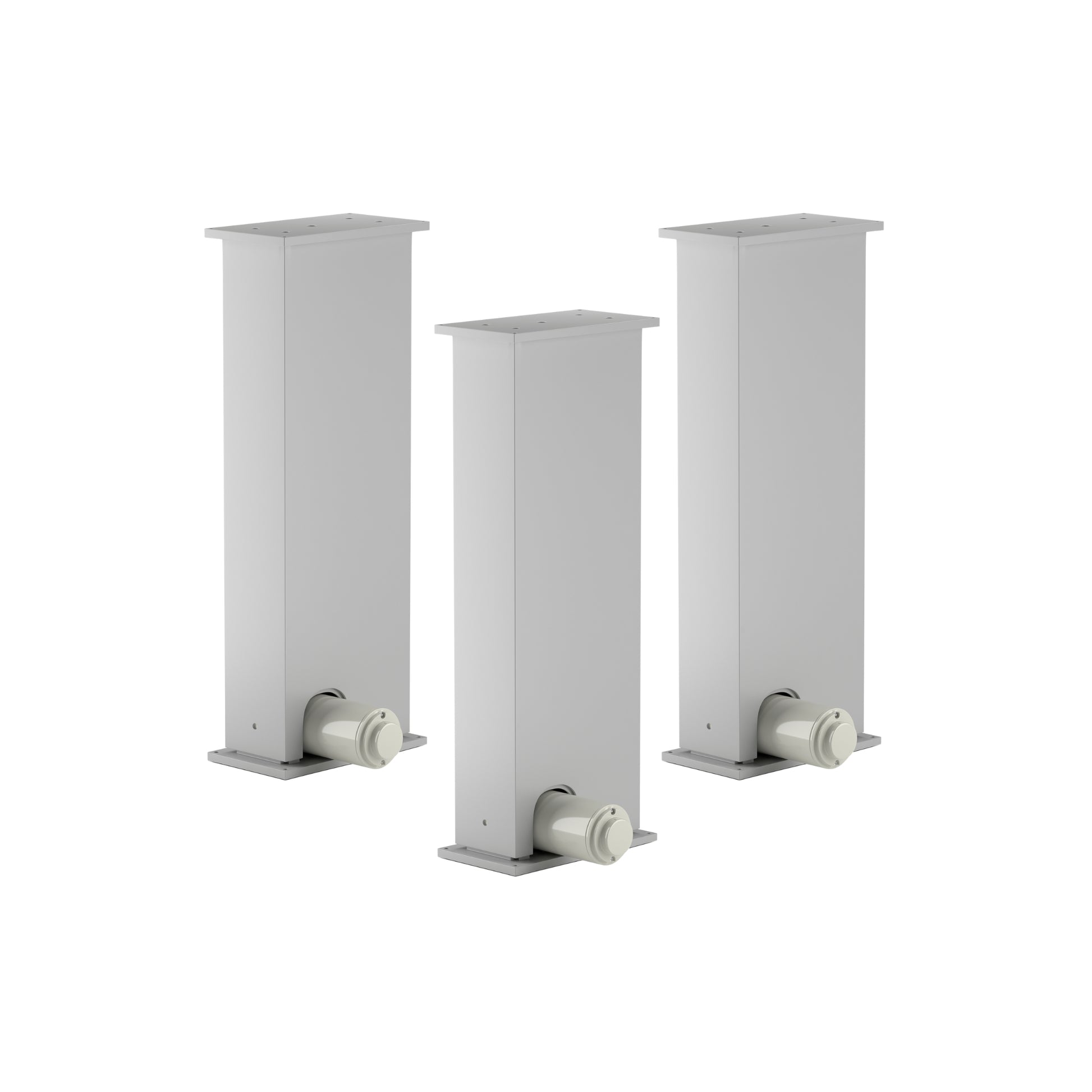 LG-12 lifting column silver side perspective