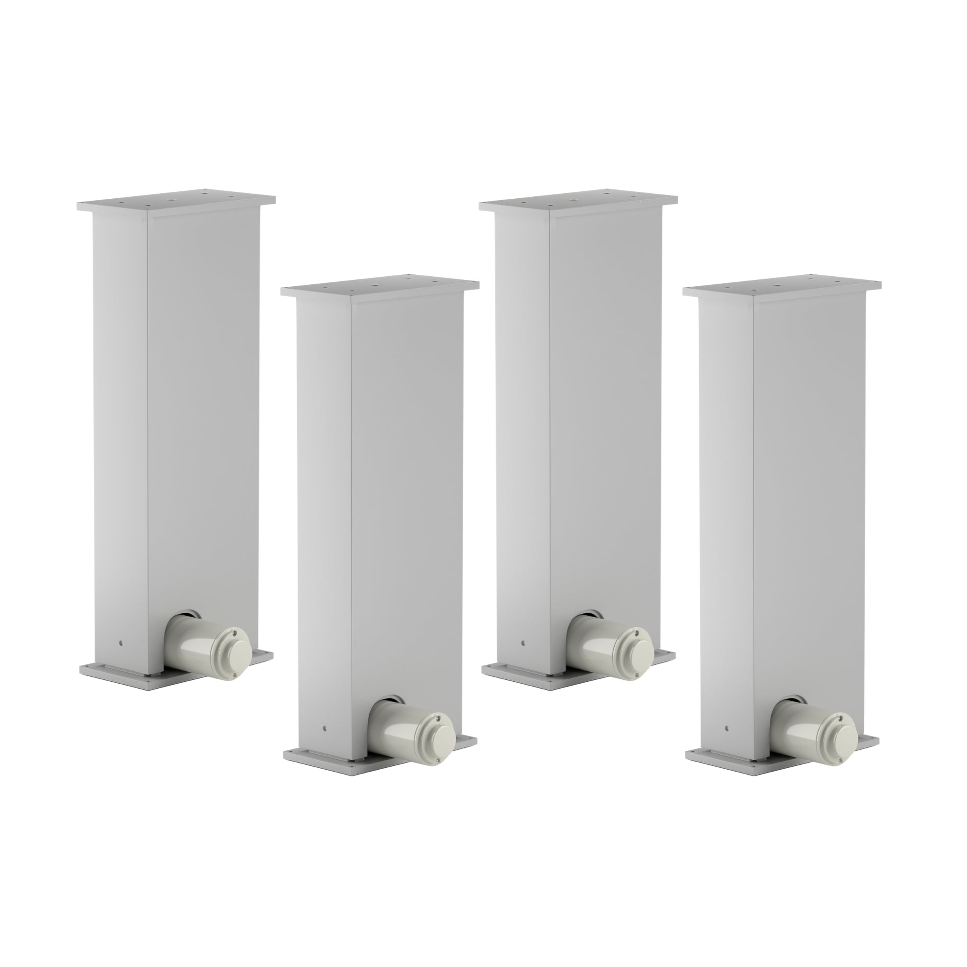 LG-07 lifting column silver top view close-up