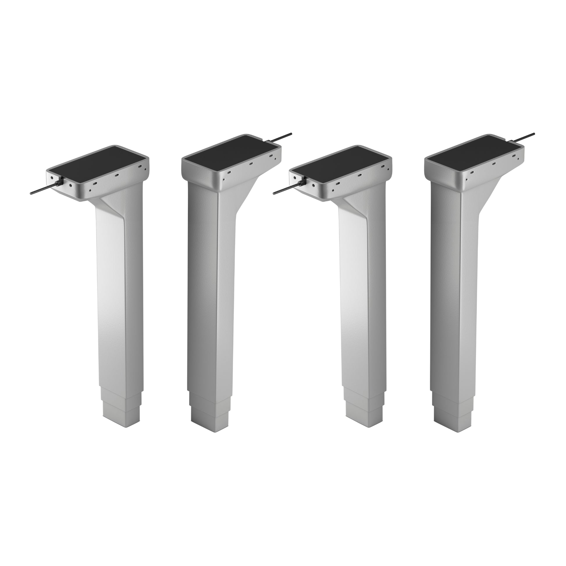 LG 02 power supply, gray finish, top-left perspective