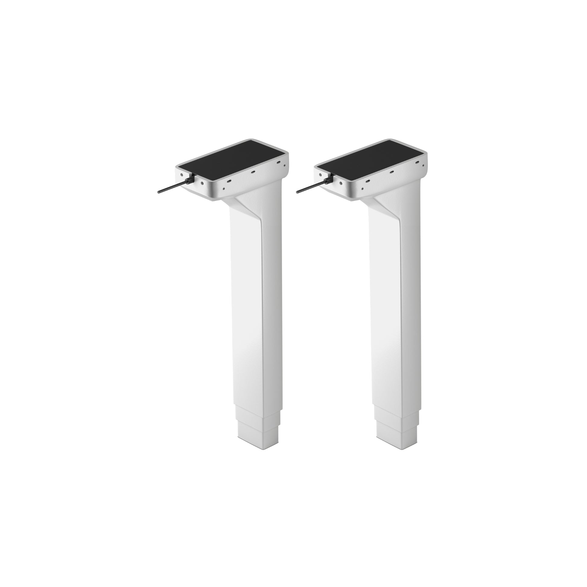 LG 02 power supply, white finish, angled side perspective