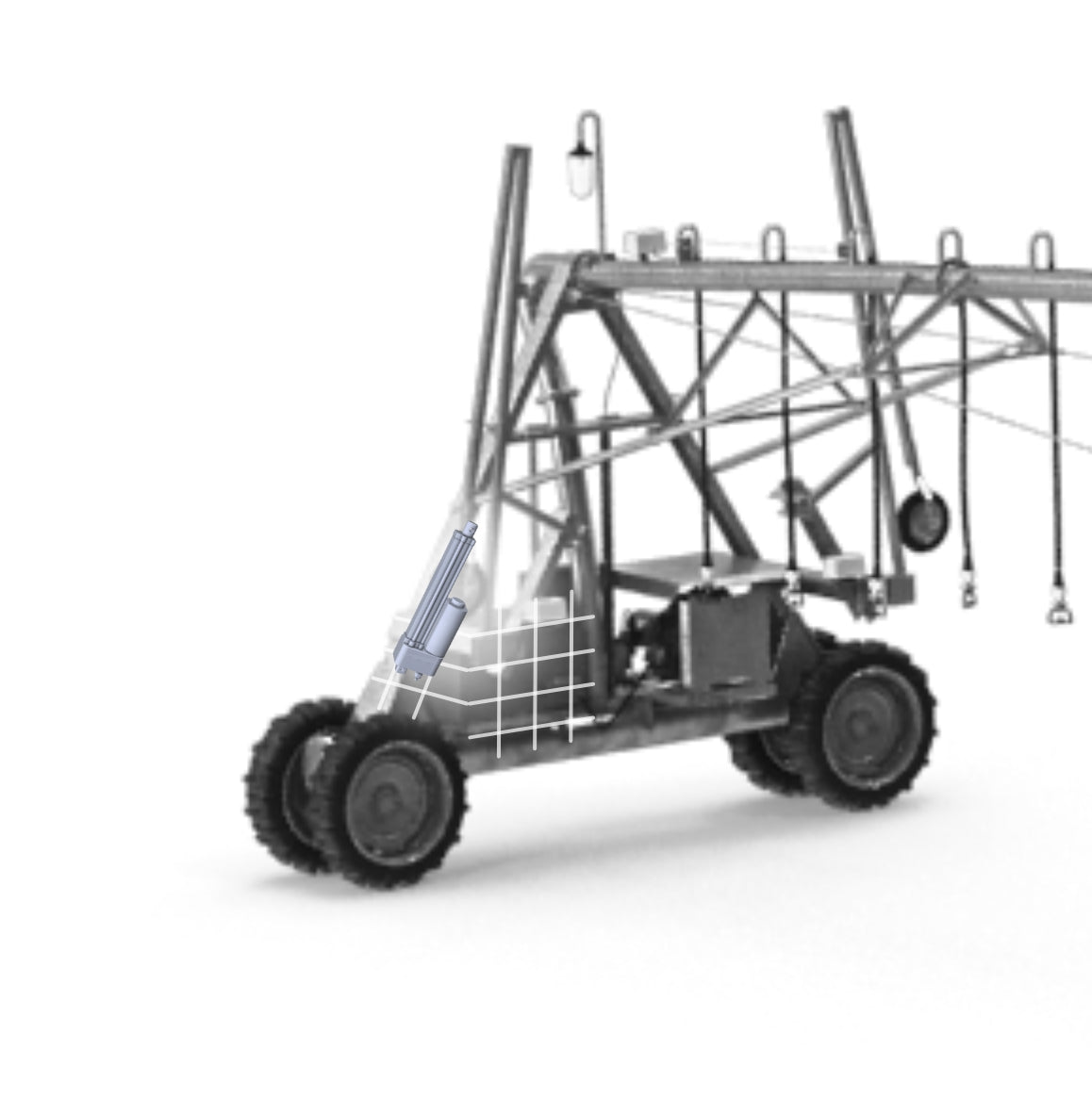 Positionierung von Sprinklern und Düsen