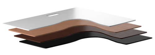 L-förmige Tischplatten