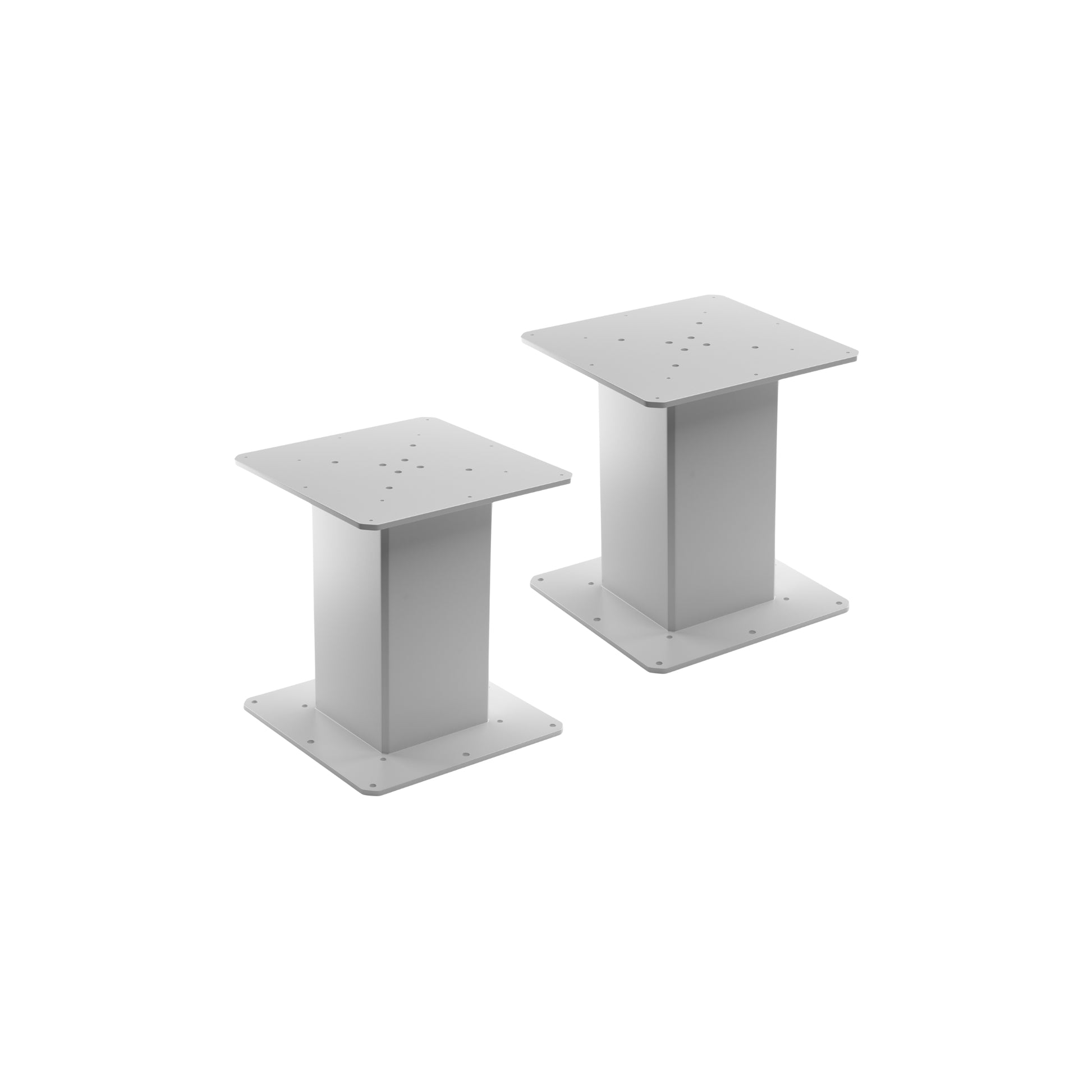 LG-11 silver lifting column side profile view