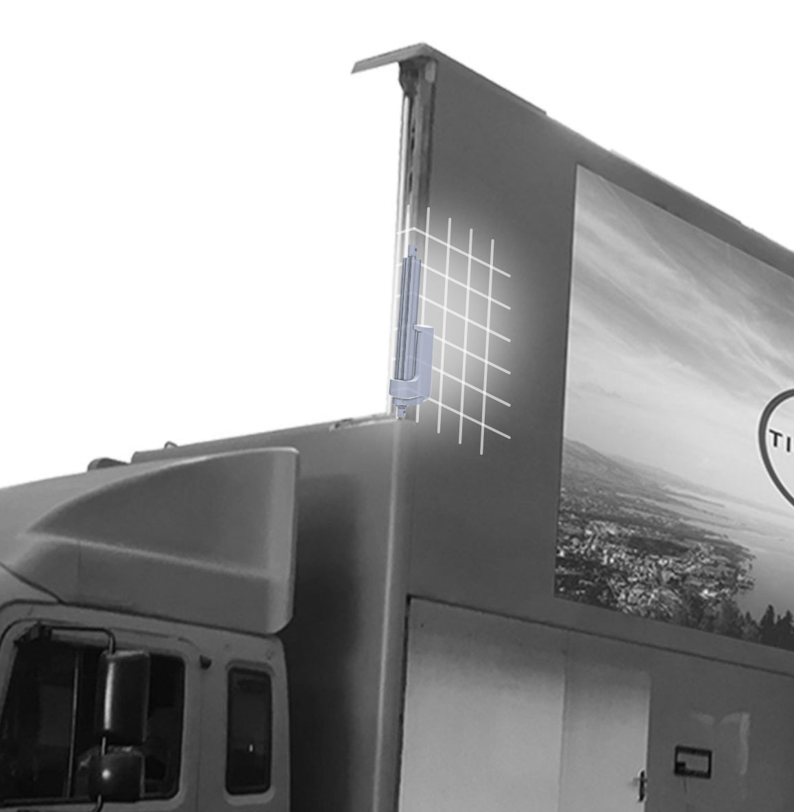 Beschilderung anheben