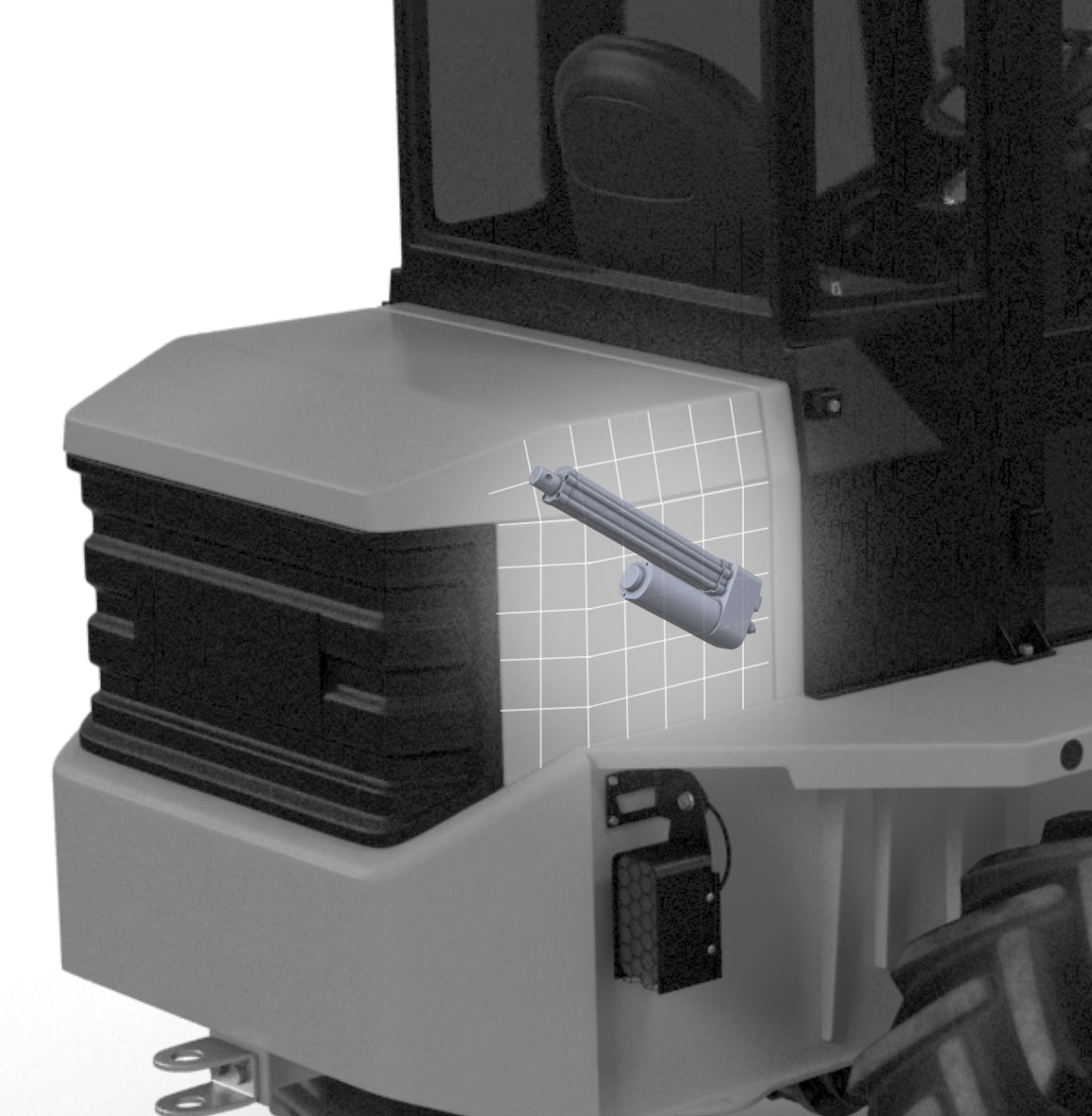 Automatisierte Motorhaube