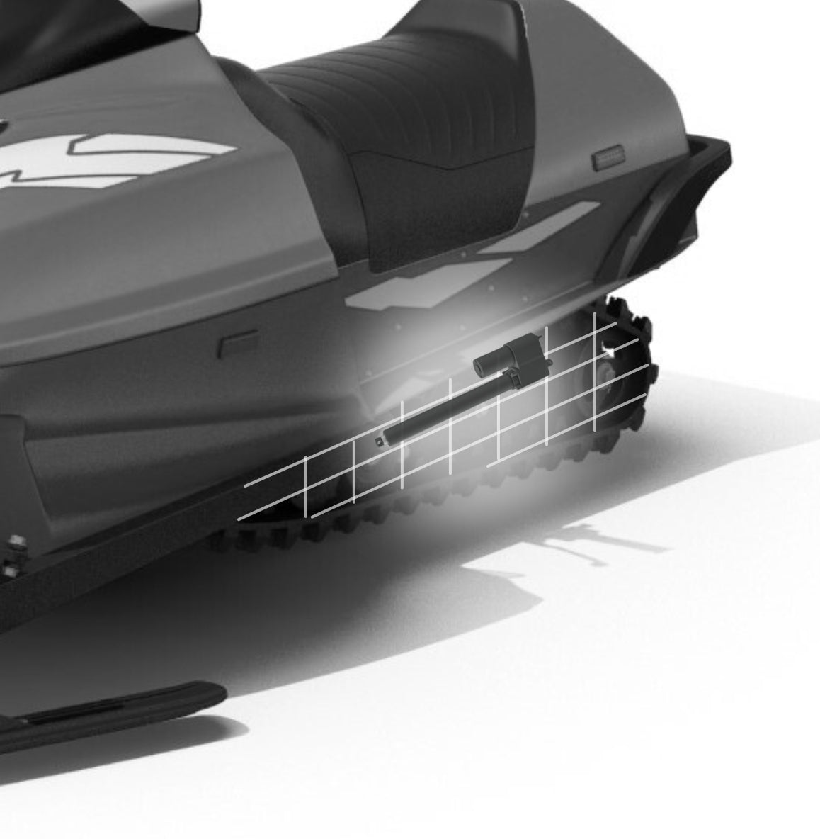 Raupenketten-Spannung