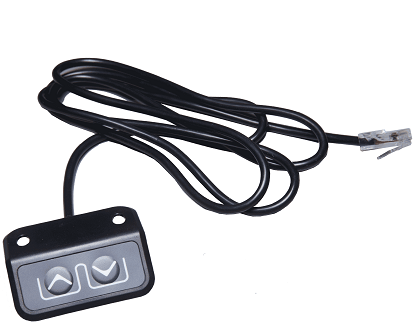 compact remote control layout