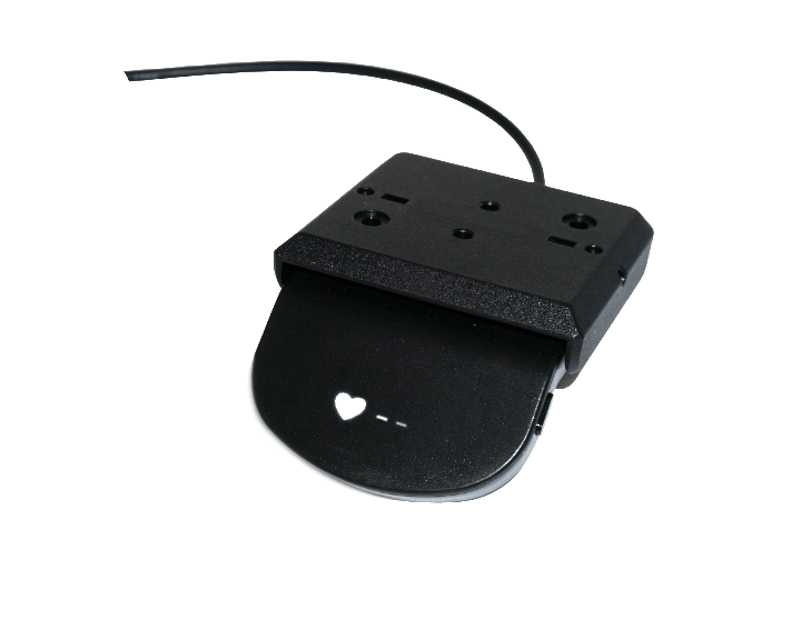compact control remote front view