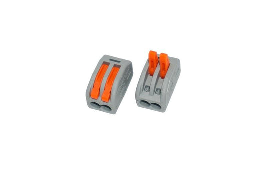 compact wire connector clamp