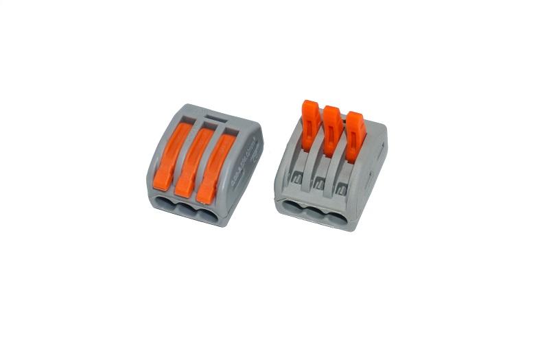 orange lever wire connector