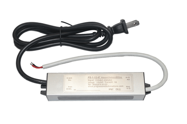 12V power supply rear