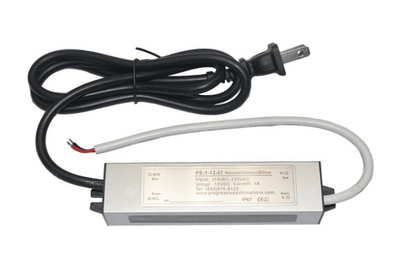 Power Supply - 110-230 VAC - 12 VDC - 1A - IP67