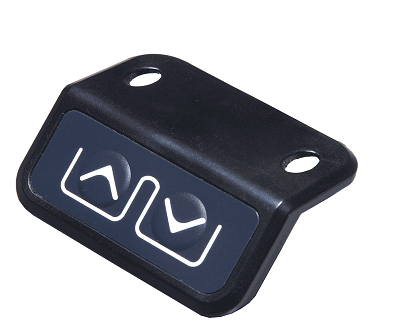 remote control unit front view