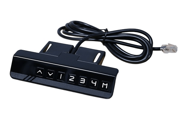 Control Remoto Manual FLT - 4 Posiciones de Memoria - Puerto de Carga USB - Pantalla LED