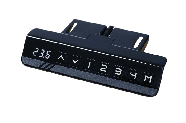 Control Remoto Manual FLT - 4 Posiciones de Memoria - Puerto de Carga USB - Pantalla LED