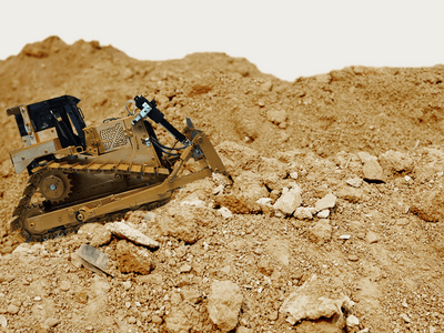 12:1 Maßstab Caterpillar-Traktor mit Mikro-Linearantrieben