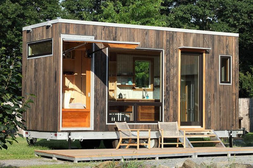 Photo of a towable Tiny Home by New York Based startup, Cubist Engineering, known as ‘The Sturgis’