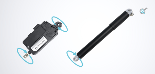 How to Rotate Mounting Holes of Micro & Tubular Actuators