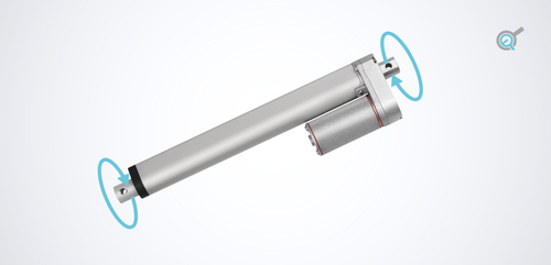 How to Rotate Mounting Holes of Mini Actuators