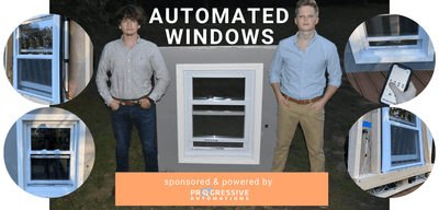 Sistemas de janelas automatizados com WiFi - Patrocinado por Progressive Automations
