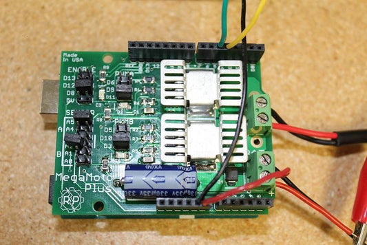 Photo of a control box inside