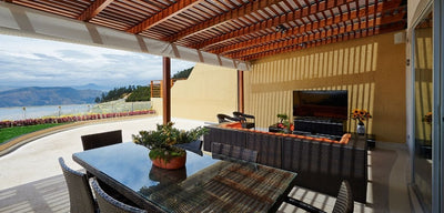 Como configurar a TV no quintal