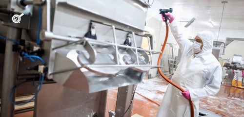Evaluación de actuadores de lavado en la industria de alimentos y bebidas