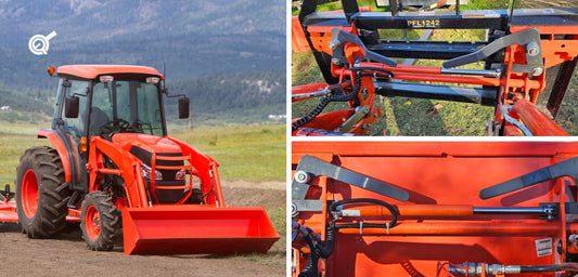 Tractor Front Loader Quick Release Locks by Chris Bolich