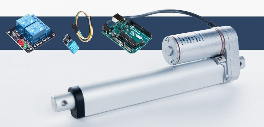 How To Control Your Actuator Using an Arduino With a Digital Temperature and Humidity Sensor