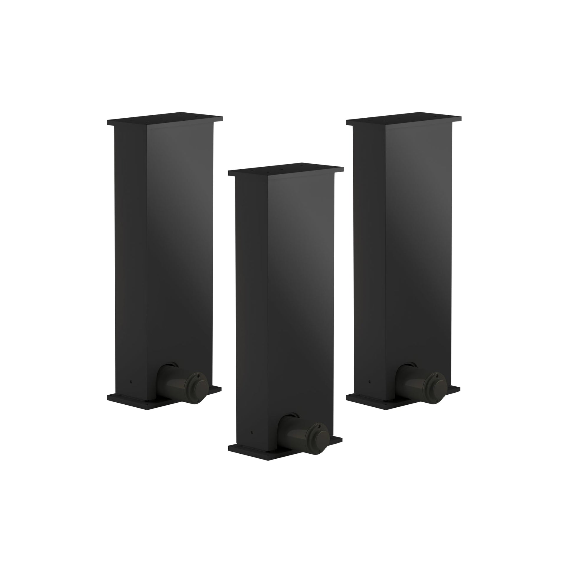 LG 03 power supply, black finish, triple column grid