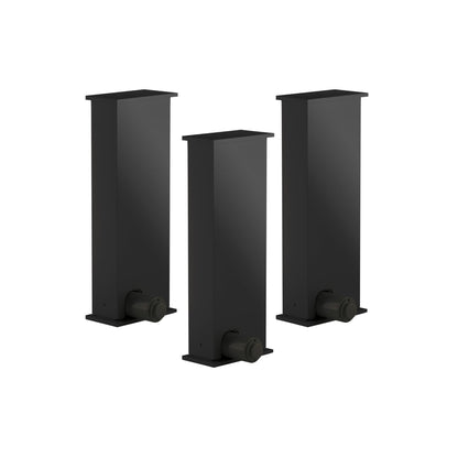 LG 03 power supply, black finish, triple column grid