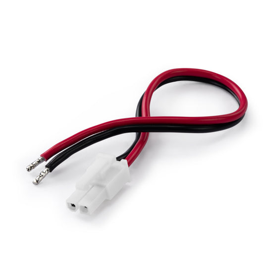 Wire Adapter - 1x2 Pin Mini-Fit Plus Receptacle to Pig Tail 6