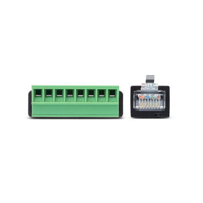 Connectors of 8-PIN Screw Terminal Wire Adapter For External System Interface