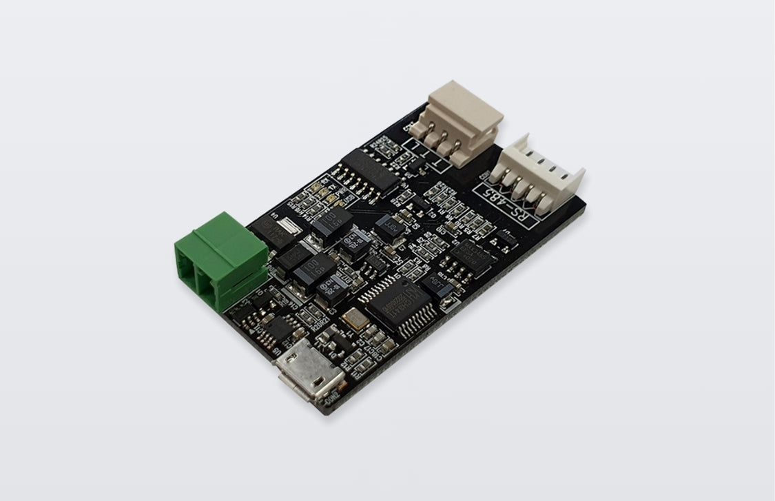 RS-485 communication control circuit board for actuator systems  