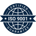 ISO 9001:  2015 Certified