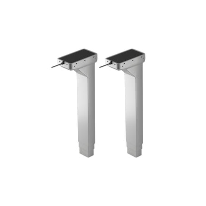 LG 02 power supply, gray finish, angled side view