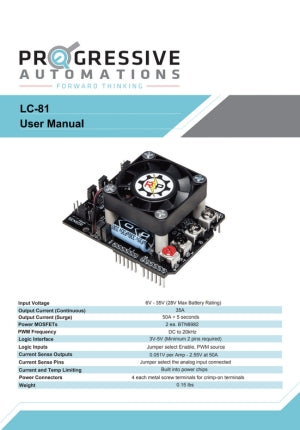 LC-81 Product Manual