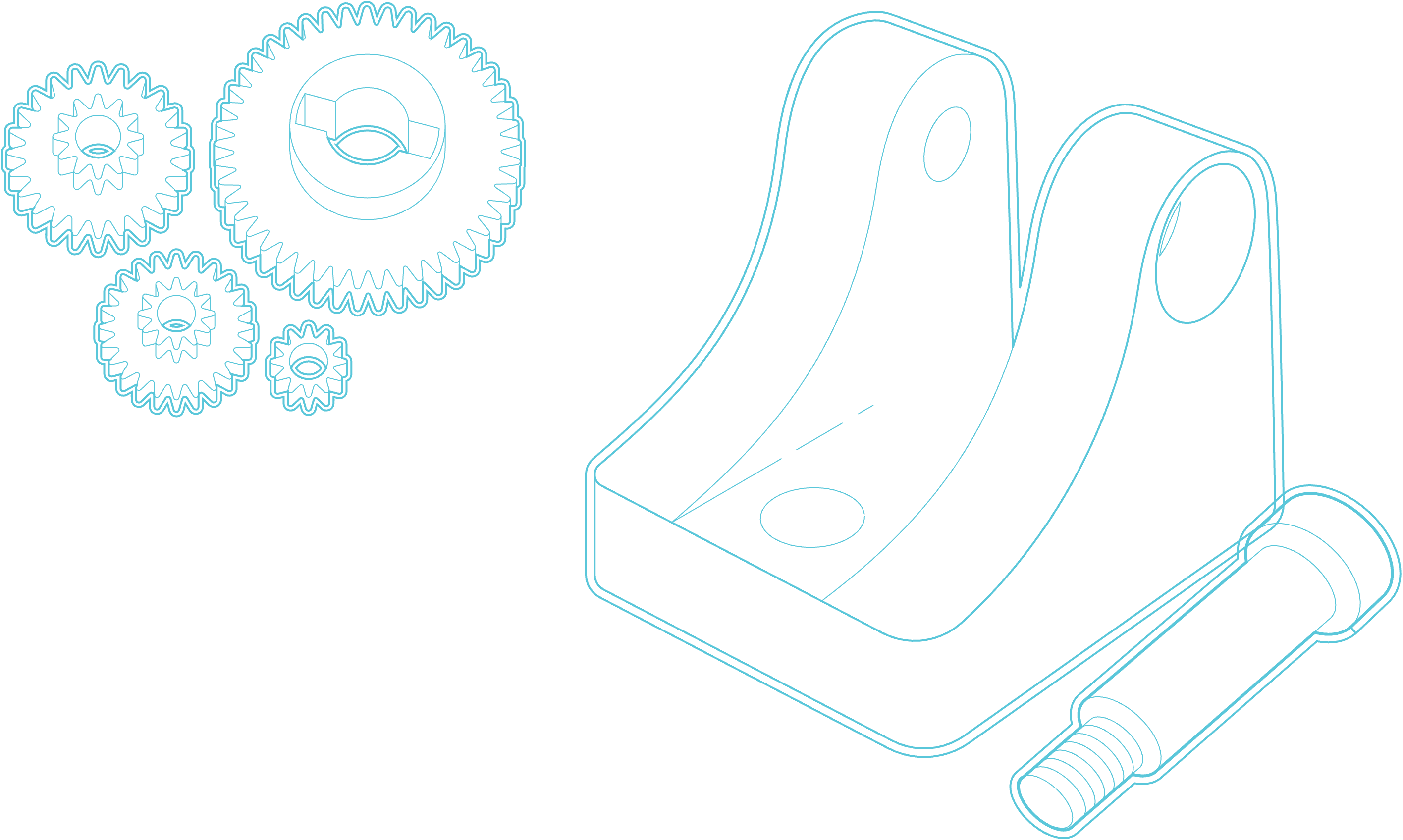 Linear Actuator Mounting Brackets