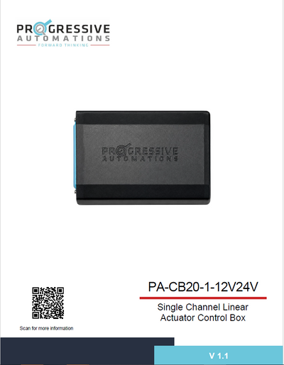 גיליון נתונים PA-CB20-1 12V24V