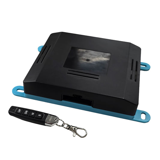 PA-CB41-2-12V24V - Krachtige Hall-effect synchronisatiecontroller - 2 kanalen - 12 VDC 25A of 24 VDC 12,5A - Draadloze afstandsbediening