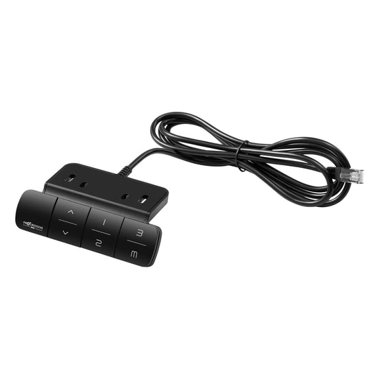 Ergonomic Hand Remote Control with Memory Functions and USB Charging ...