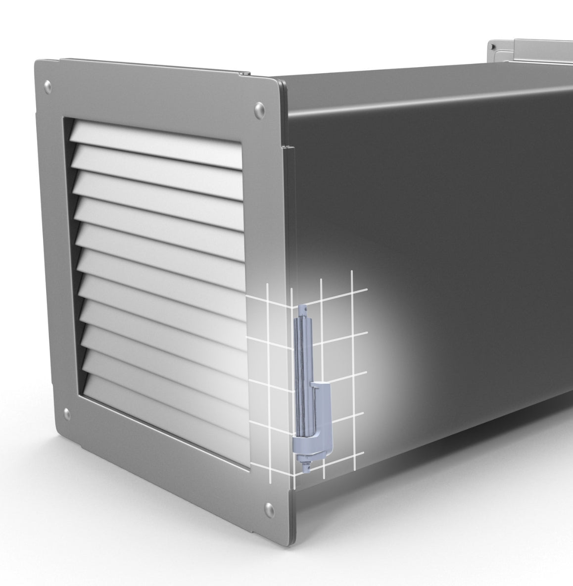 Ajuste de rejillas de ventilación y rejillas de ventilación